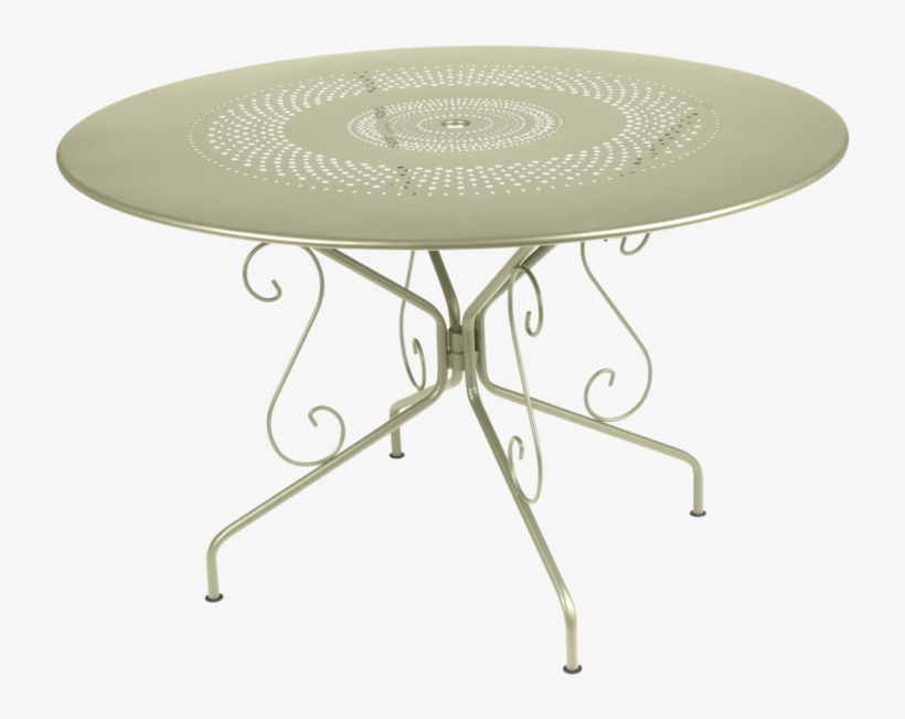 Montmartre - Fermob - Montmartre Table Ø 117 Cm / Cactus, transparent png