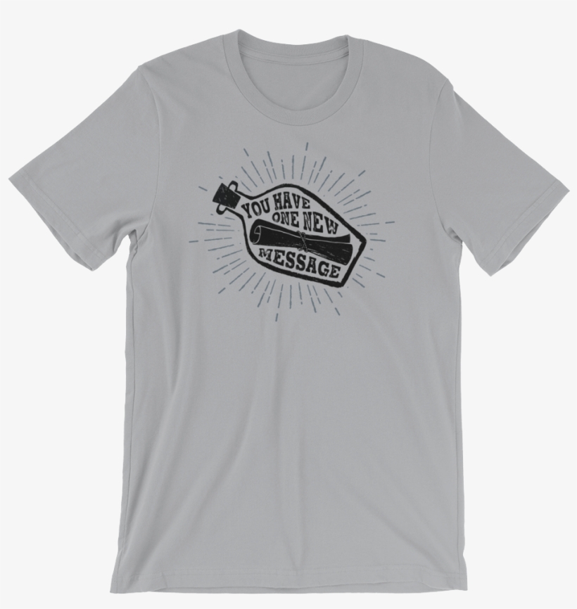 Message In A Bottle Shirt - Blue Lives Matter Police Flag Shirt, Police Officer,, transparent png