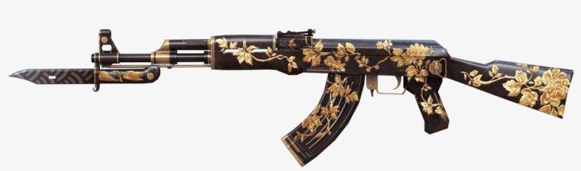 Ak47 Knife Peony - Ak 47 Knife Peony, transparent png