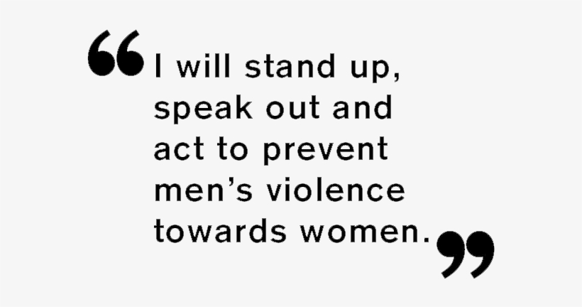 White Ribbon Pledge 'to Stand Up, Speak Out And Act - Quotes About Being Cool, transparent png