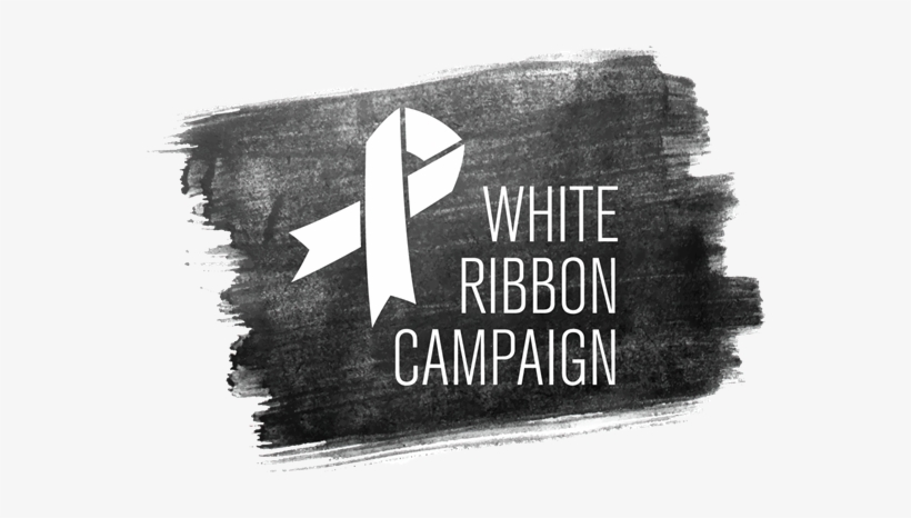 Stand And Handing Out Eumm Informational Material For - White Ribbon Campaign Transparent, transparent png