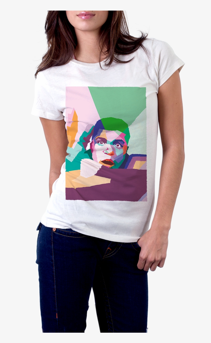 Muhammad Ali Pop Art Ladies T Shirt - Ladies T Shirt Png, transparent png