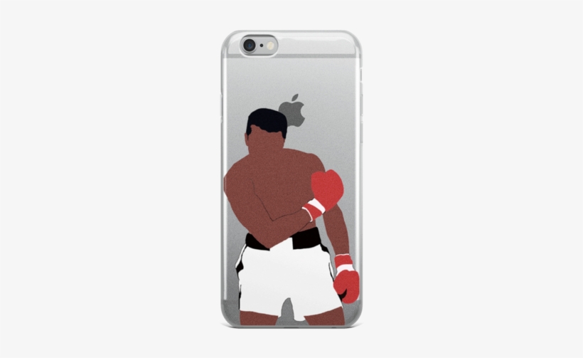 Muhammad Ali Iphone Case - Iphone 7 Clear Case Ultra Thin Tpu Cover Protective, transparent png