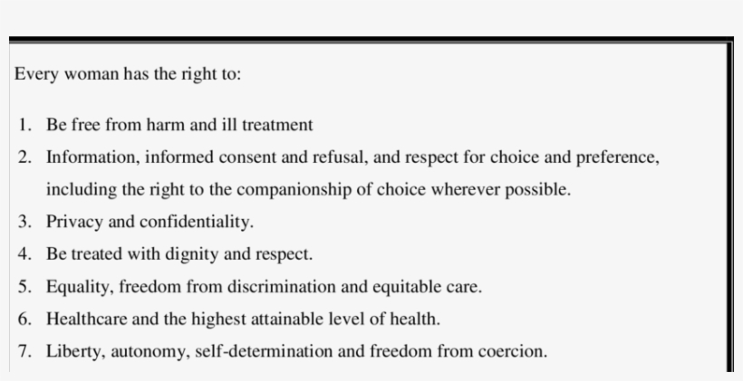 Respectful Maternity Care - Woman, transparent png