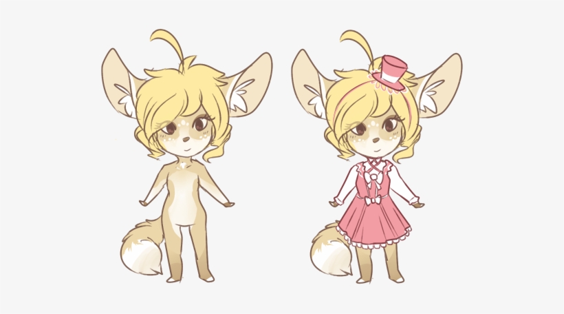 Fennec Fox Adopt - Cartoon, transparent png