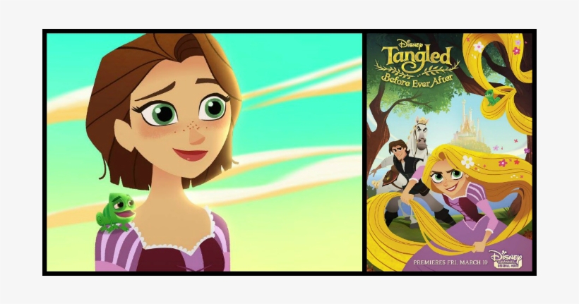 Before And After - Tangled Before Ever After Starring Eden Espinosa (voice, transparent png