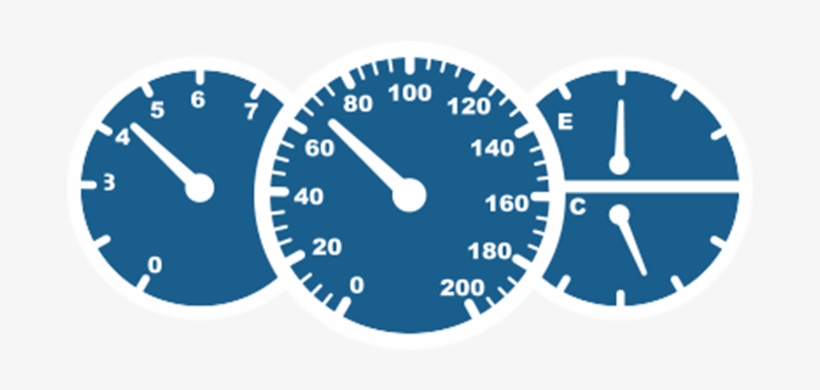 Dashboards And Quick Decisions - Speedometer Icons Png, transparent png