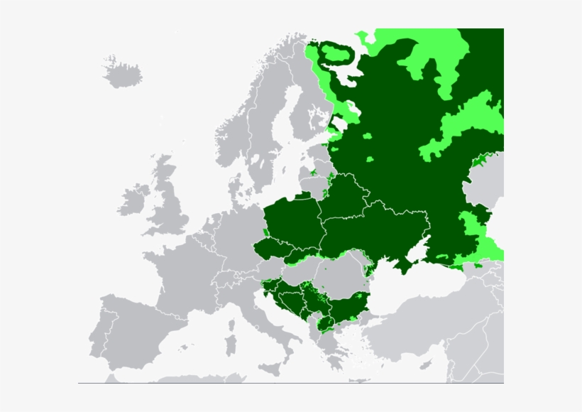 Slavs Are The Largest Indo European Ethno Linguistic - Slavic Europe, transparent png