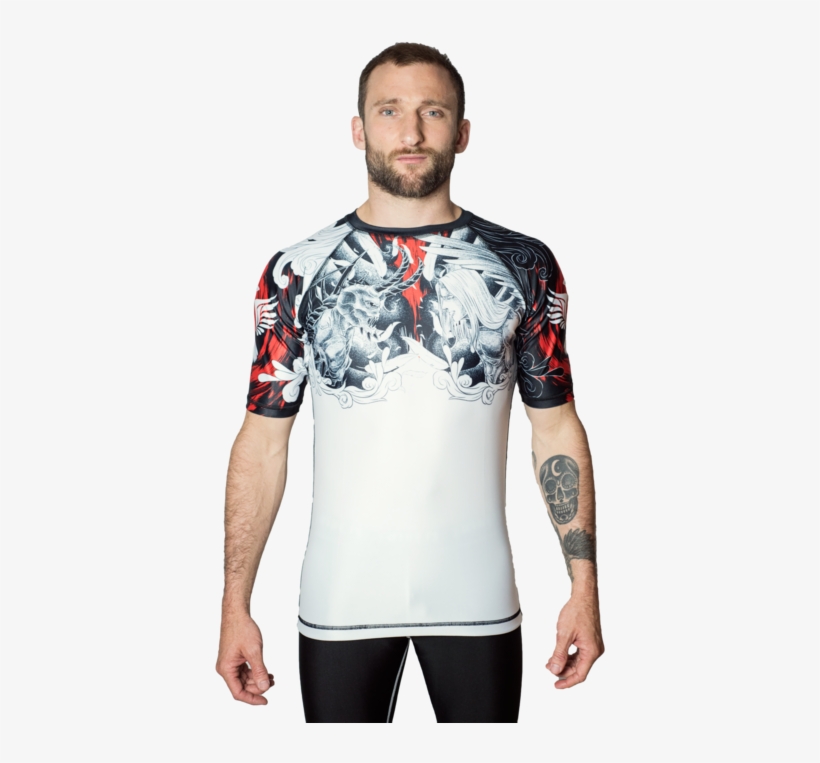 Heaven And Hell - Raven Heaven And Hell Grappling Rashguard, transparent png