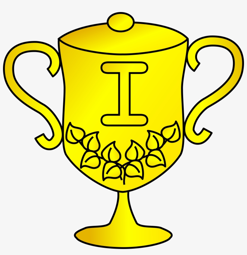 Golden Trophy Clipart Png, transparent png