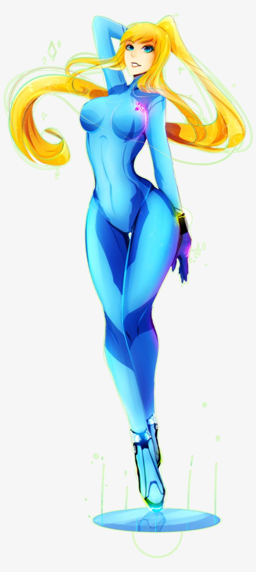 Samus Aran By Koveliana - Transparent Samus Aran, transparent png