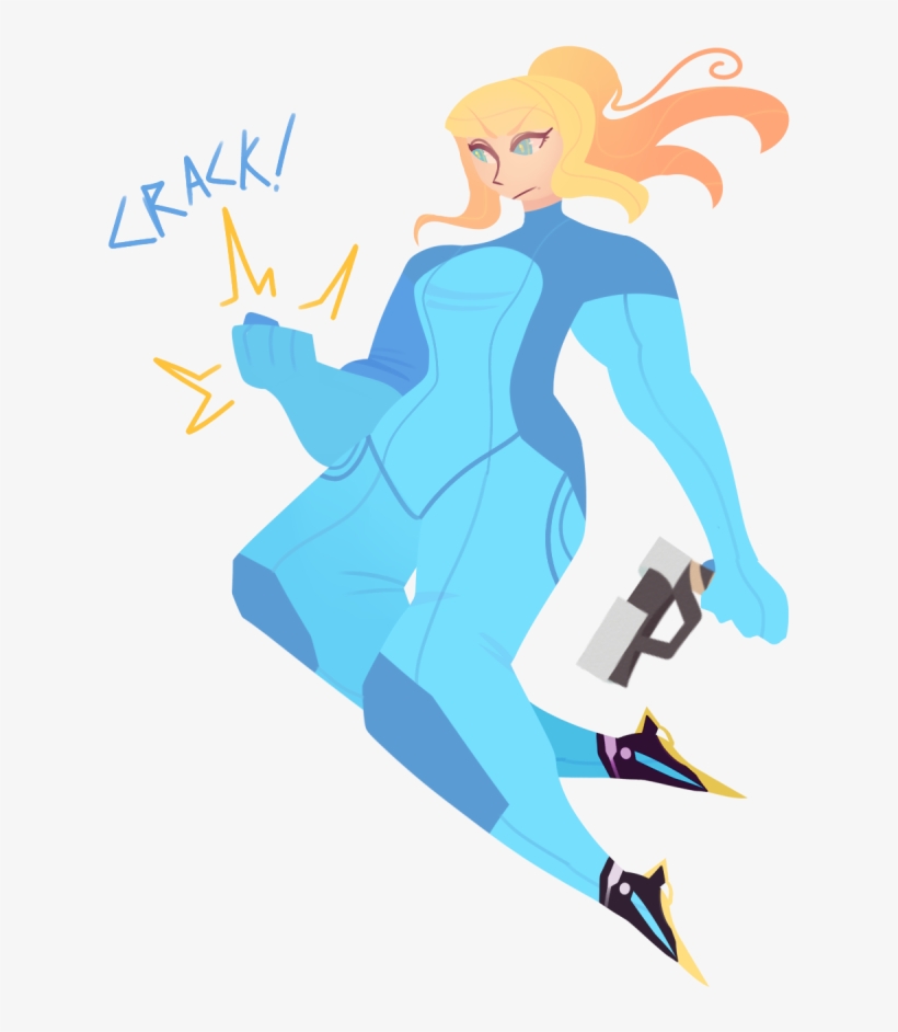 Samus Aran - Cartoon, transparent png