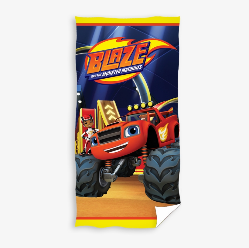 Blaze And The Monster Machines - Tiptrade Osuška Master Machines Blaze, 70 X 140 Cm, transparent png