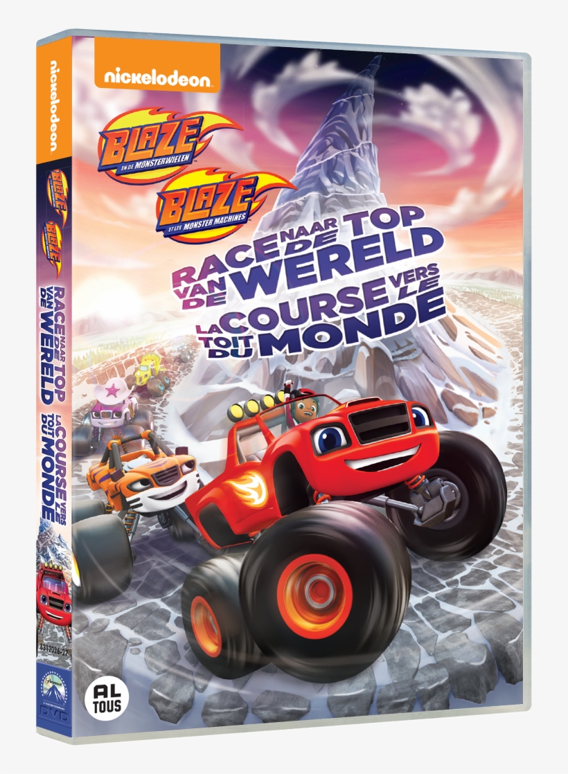 Blaze Race To The Top Of The World Universal Paramount - Blaze Monster Machine Race, transparent png