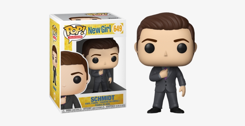 Schmidt Pop Vinyl Figure - Figurine Pop New Girl, transparent png
