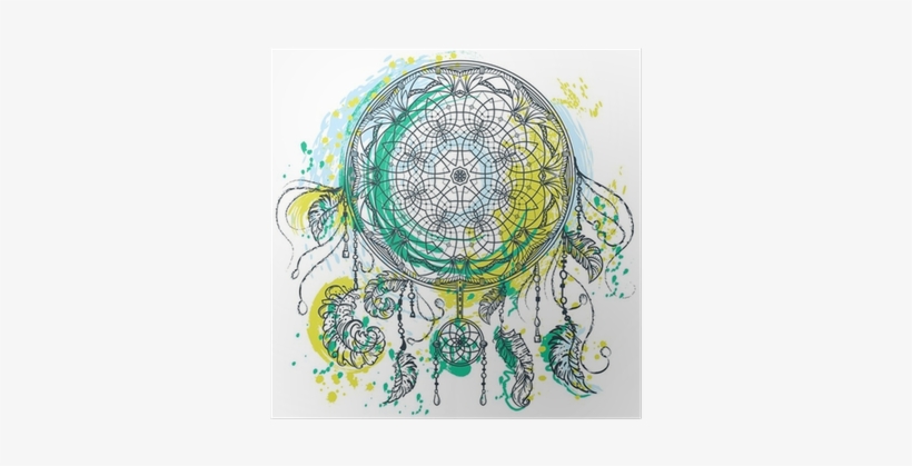 Dream Catcher With Ornament - Art, transparent png