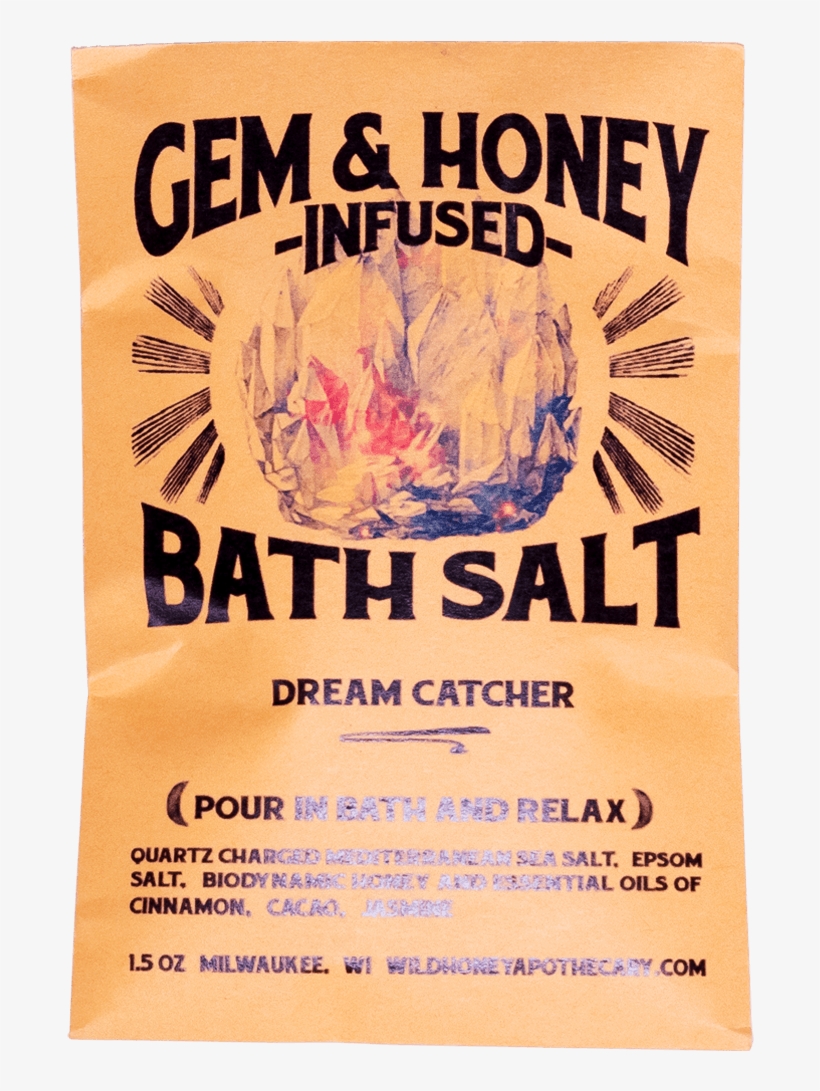 Dream Catcher Bath Salt - Gem Honey Bath Salts Luna, transparent png