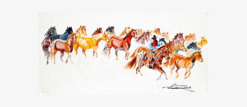 Standing In A Sea Of - Stallion, transparent png