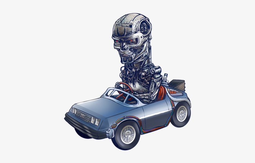 I'll Be Back To The Future - Model Car, transparent png