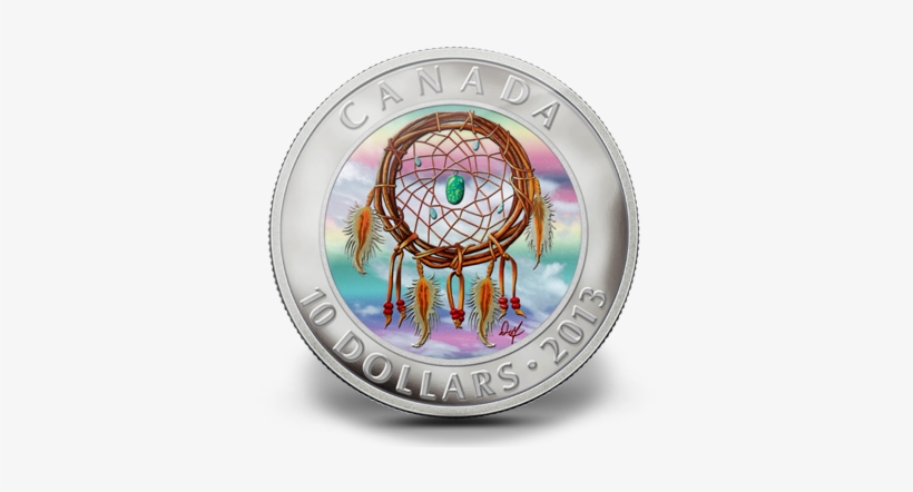 Fine Silver Hologram Coin - $10 2013 Dreamcatcher, transparent png