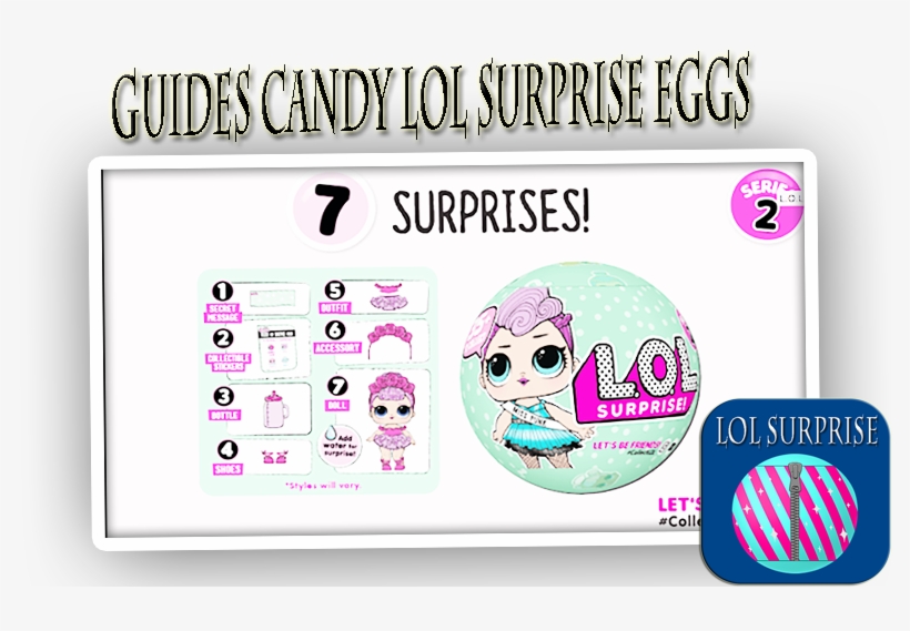 Guides Candy Lol Surprise Eggs For Android - L.o.l Surprise Doll - Assortment, transparent png