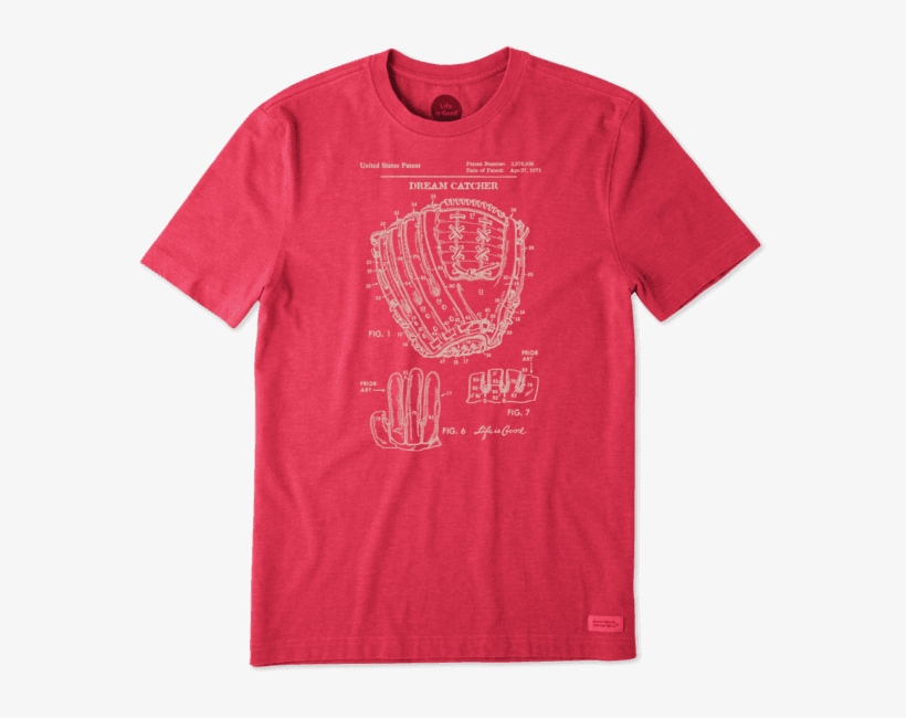 Men's Dream Catcher Blueprint Crusher Tee - Happy As A Seagull With A French Fry Shirt, transparent png