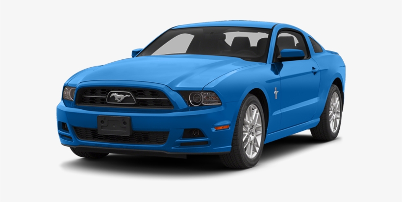 2014 Ford Mustang - Ford Mustang Blue Png, transparent png