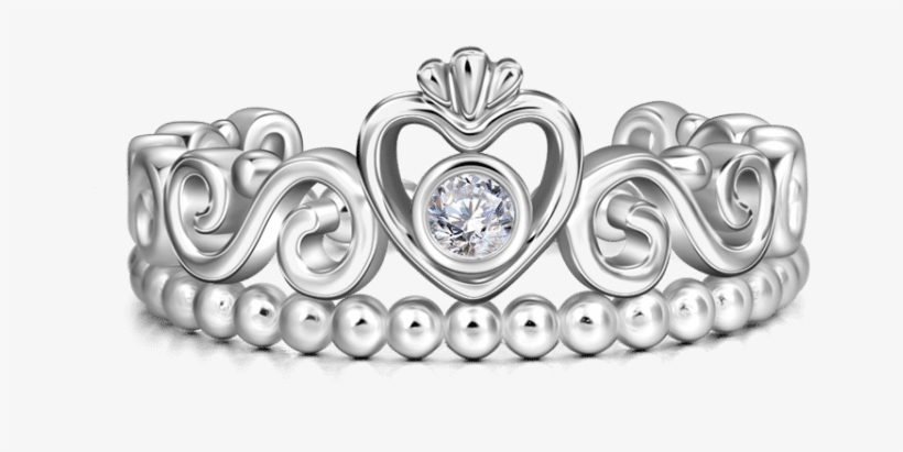 Princess Rings Soufeel Tiara Princess Ring Sterling, transparent png