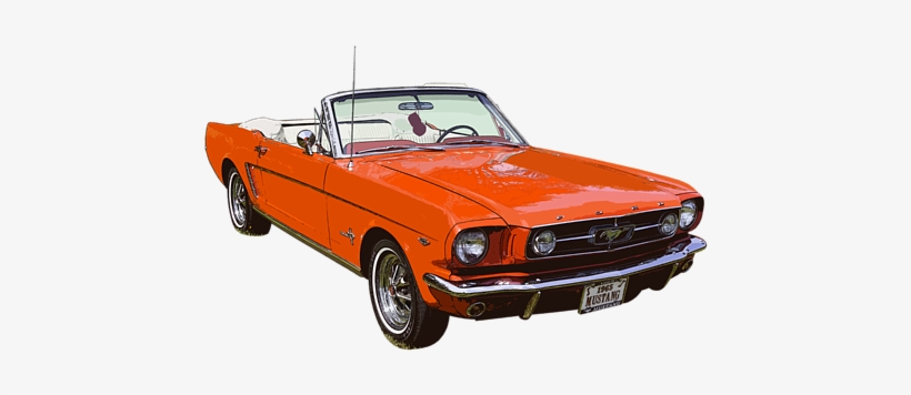 Beautiful Boundary Bleed Area May Not Be Visible With - Red Old Mustang Png, transparent png