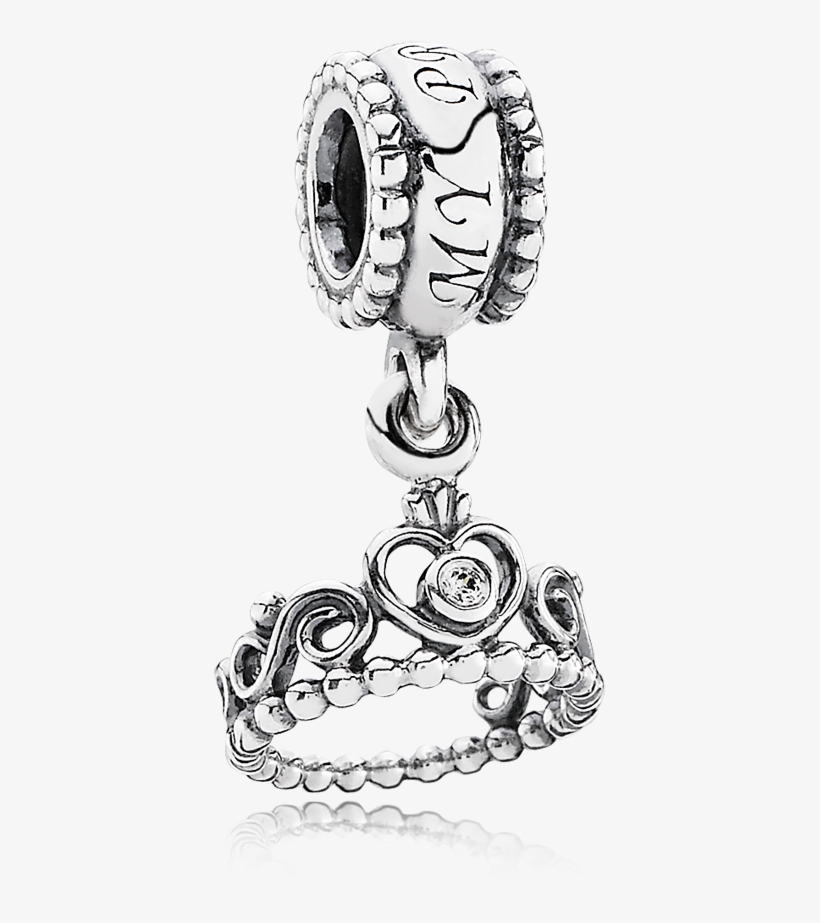 My Princess Tiara Dangle Charm $59 - Pandora My Princess Dangle Charm, transparent png
