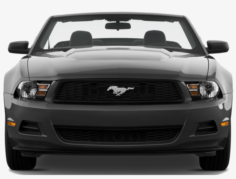 2010 Ford Mustang Reviews And Rating - 2010 Mustang Front View, transparent png