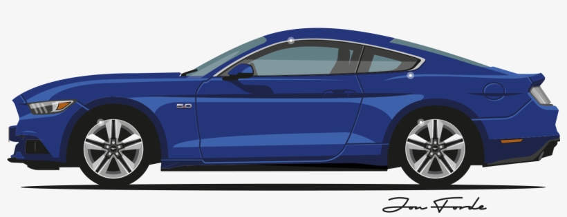Ford Mustang Gt Png Clipart - Mustang Svt Cobra R Vector, transparent png