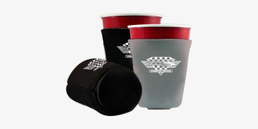 Can Cooler For Solo Cup - Party Cup Cooler 4 Color Process #1013cp, transparent png