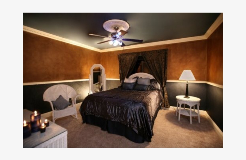Guest Room At California Castle - Bedroom, transparent png