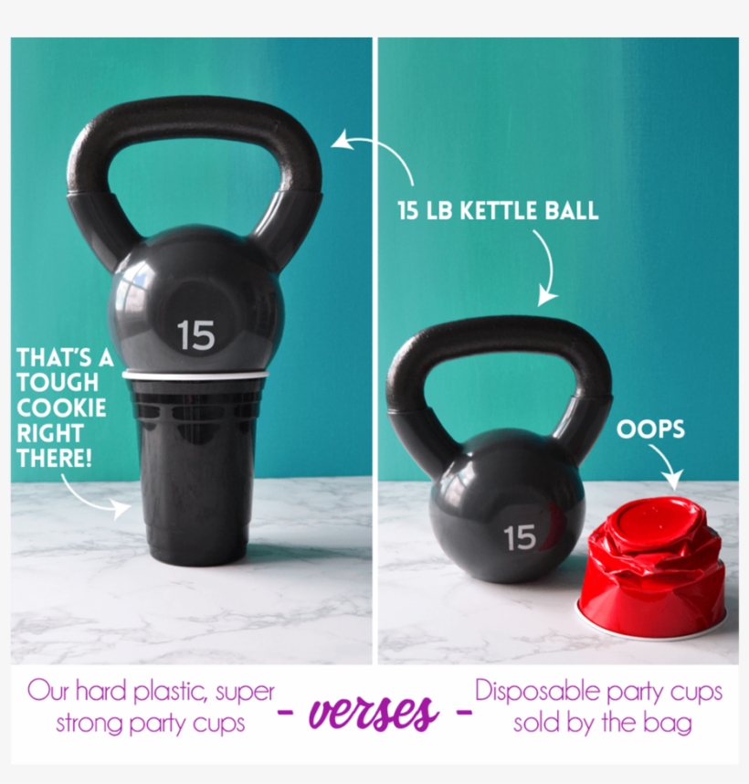 Our Hard Plastic Cup Versus Disposable Solo Cup - Pursuitofcocktails Personalisierte Partei Tasse Für, transparent png