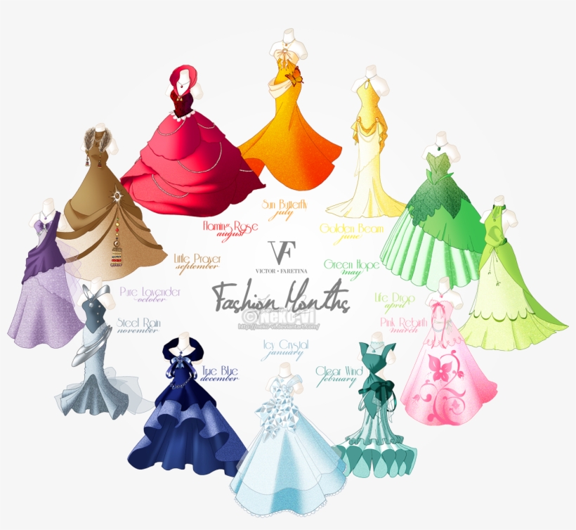 Months By Neko Vi Deviantart Com On - Neko Vi Deviantart, transparent png