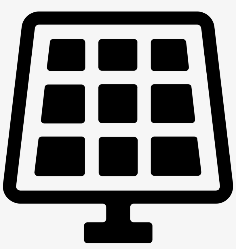 Solarpanel - Table View Icon Png, transparent png