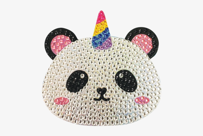 Picture Of Pandacorn Rhinestone Decals - Decal, transparent png