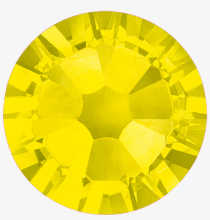 Citrine Yellow Hotfix - Provence Lavender Swarovski Crystal, transparent png