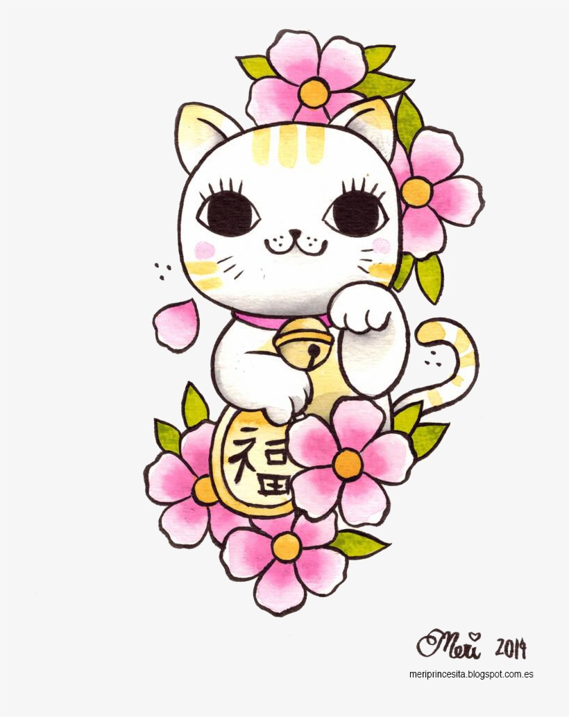 Maneki Neko Png Clipart, transparent png