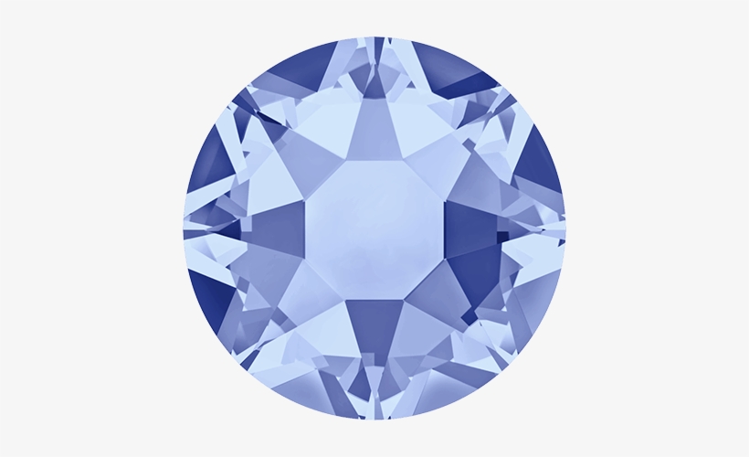 Alternative Views - - Swarovski 2078 Sapphire Ab Hotfix Rhinestone, transparent png