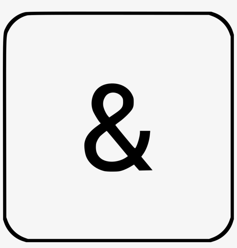 Ampersand Virtual Keyboard Sign Logic Element Comments - Ansco And Associates Logo, transparent png