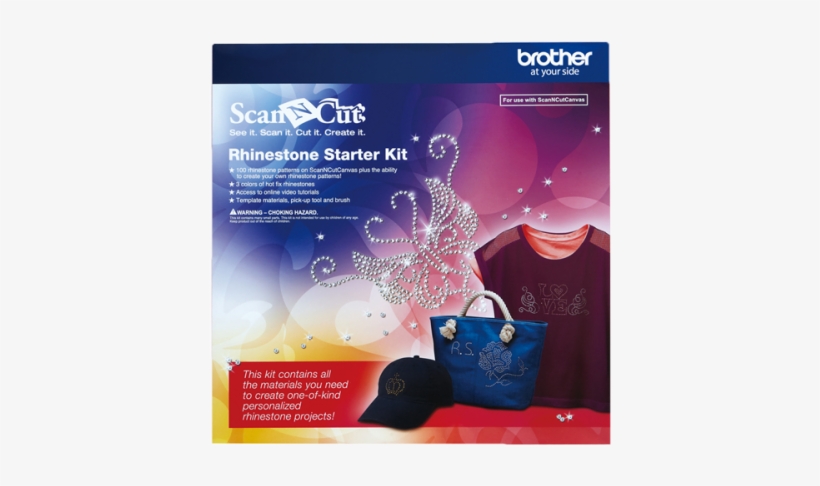 Brother Rhinestones - Brother Scanncut Rhinestone Kit, As Shown, transparent png