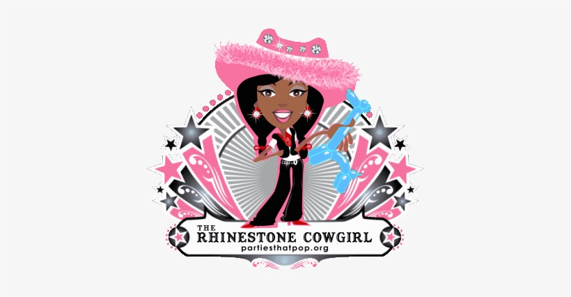 The Rhinestone Cowgirl - Balloons By Parties That Pop, transparent png
