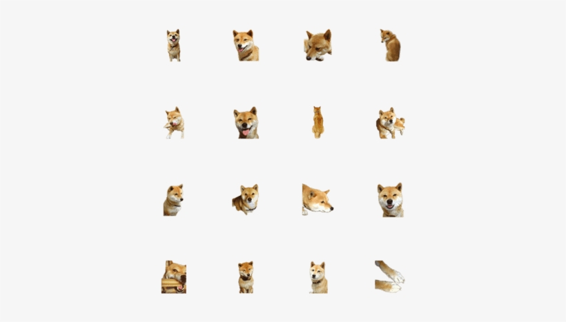 Shiba Inu Sticker Without Character - Cat, transparent png
