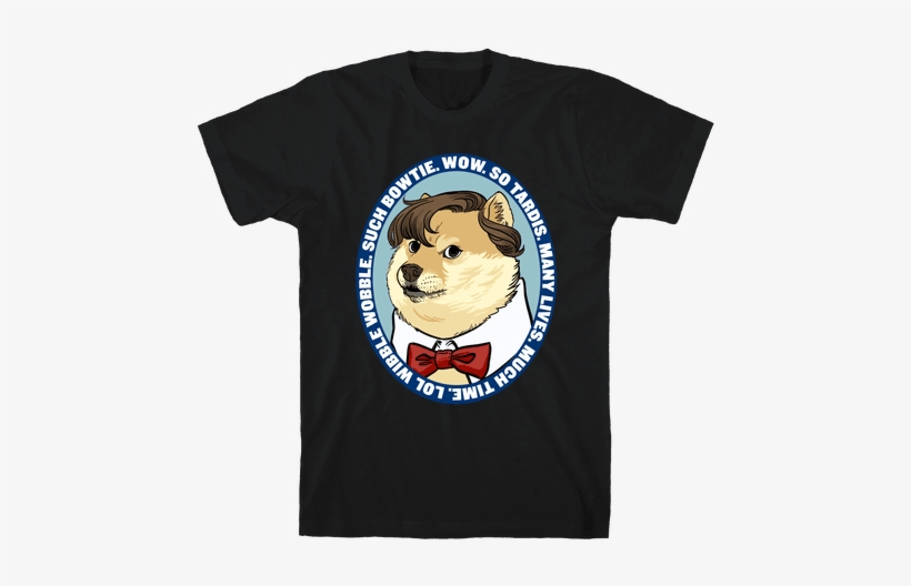 The Doctor Doge Mens T-shirt - Physics Tshirt Design Ideas, transparent png