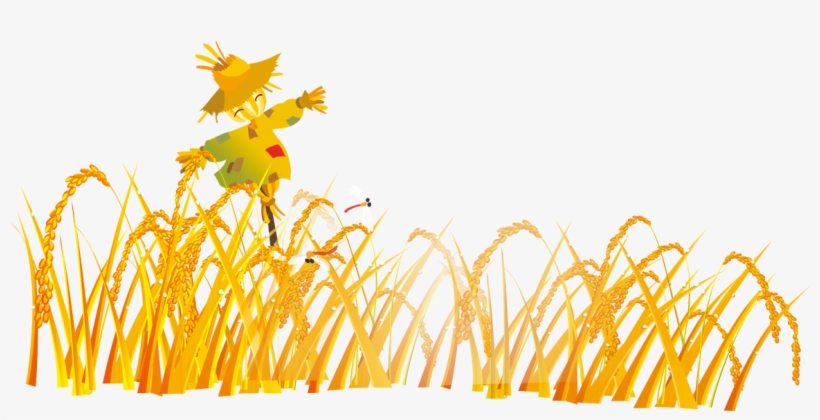 Graphic Design Cartoon Scarecrow - Scarecrow In Field Png, transparent png