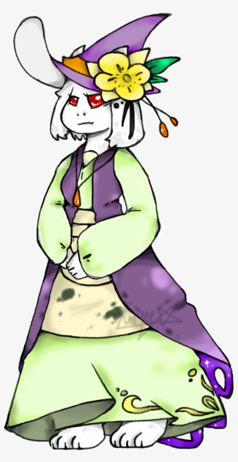 Toriel -undersorcery - Cartoon, transparent png