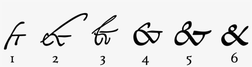 History Of Ampersand - Ampersand History, transparent png