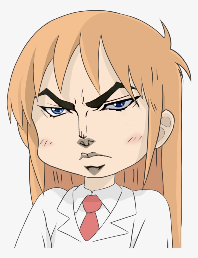 Face Hair Man Nose Facial Expression Human Hair Color - Nichijou Jojo, transparent png